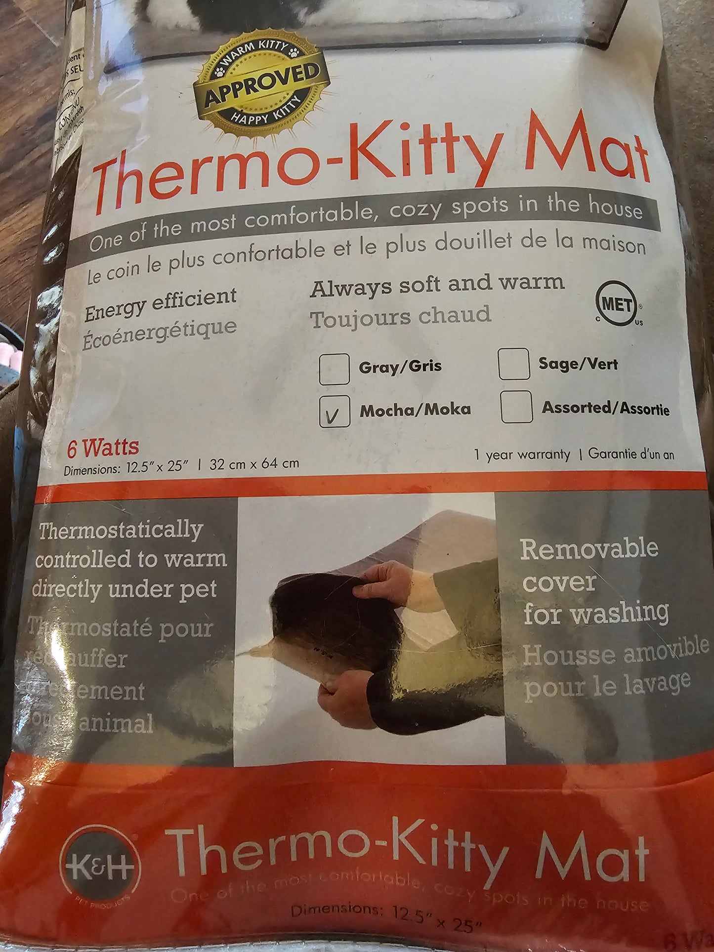 Thermo-kitty mat 6 watt