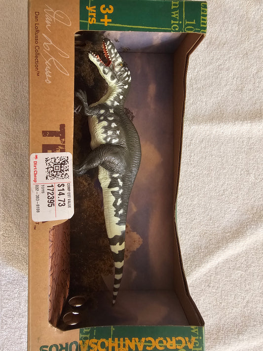 Terra Acrocanthosaurus Dan LoRusso Collection By Battat Dinosaur Figurine