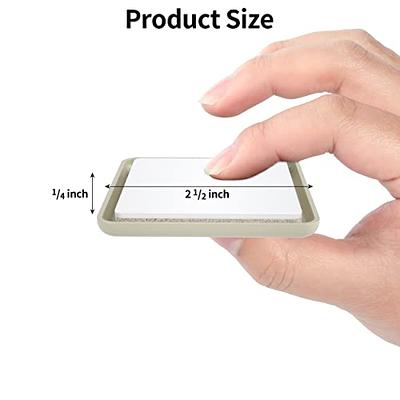 Yelanon Furniture Sliders - 20 pcs-2 1/2” Black Square Furniture Sliders for Carpet Furniture Pads Hardwoods Floor, Heavy Duty Furniture Movers Sliders, Reusable Furniture Moving Pads, Carpet Protectors