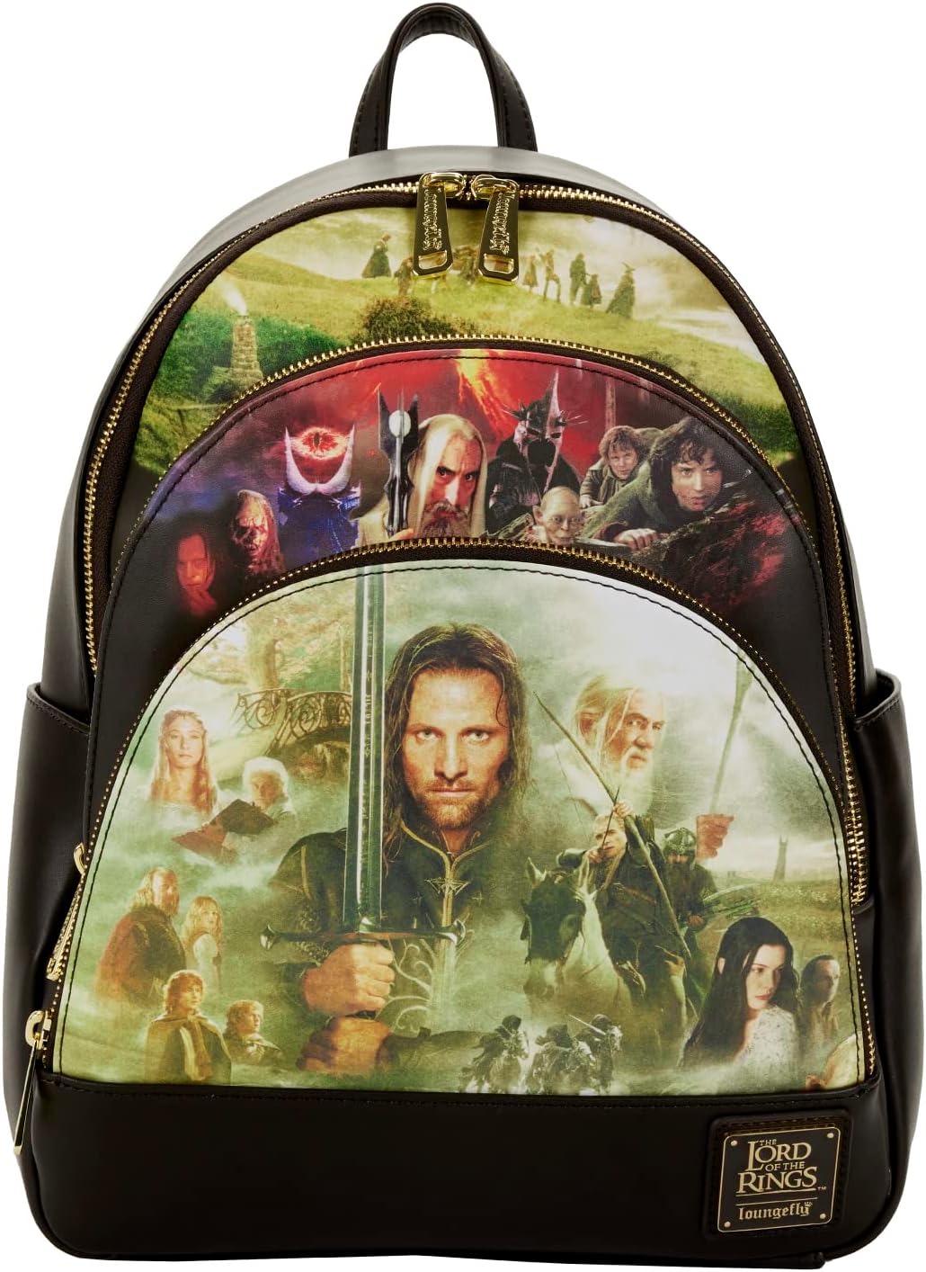 Loungefly Lord of the Rings Trilogy Mini Backpack x collectable Exclusive Unisex