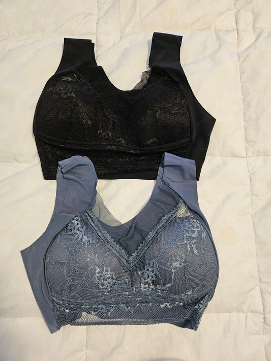 Small, a cup, pretty, lacy bras