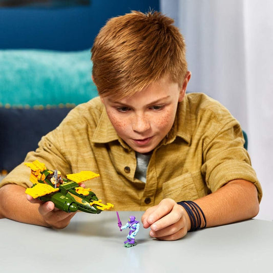 Mega Construx Heroes Wind Raider Attack Micro Action Figure Building Set