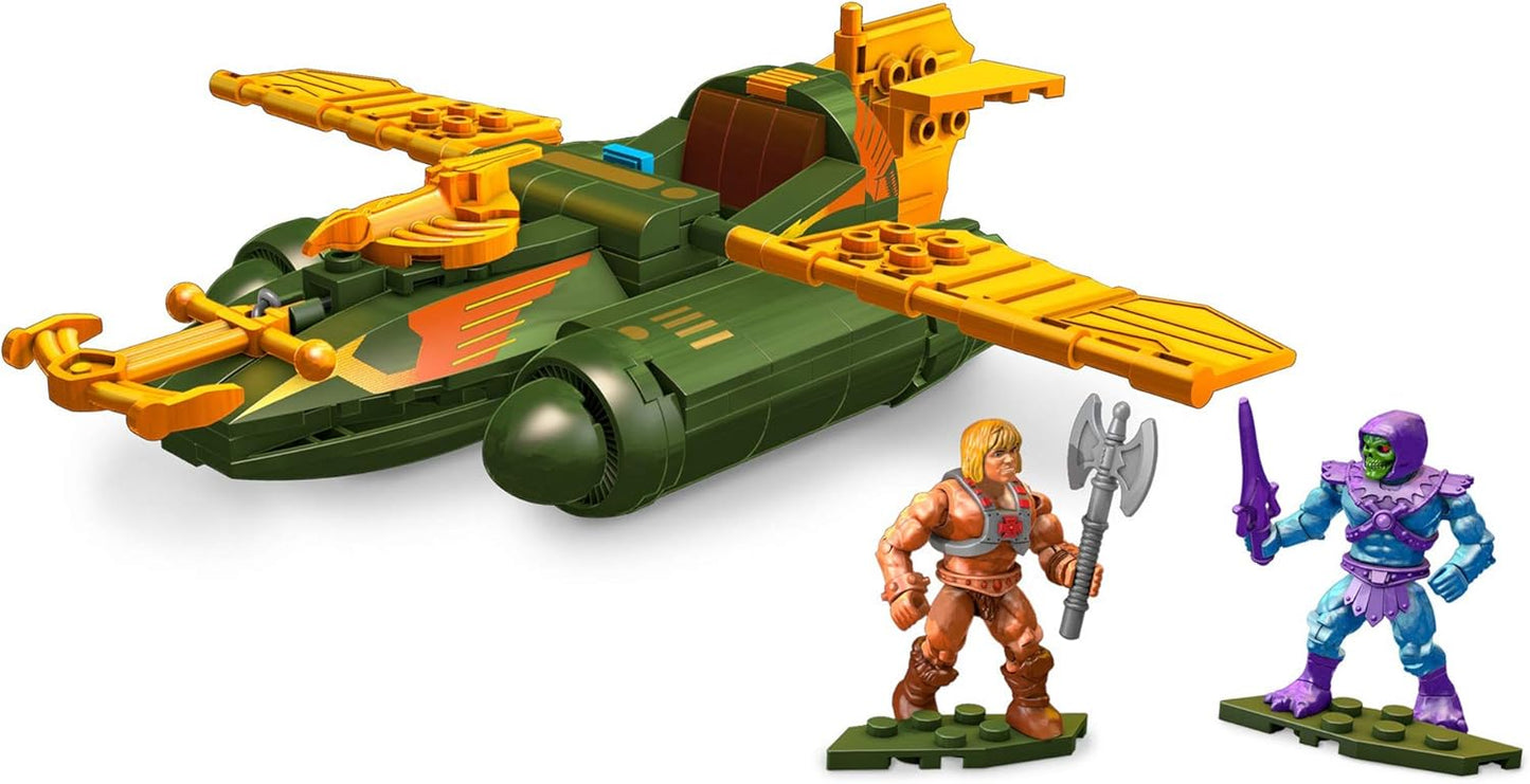 Mega Construx Heroes Wind Raider Attack Micro Action Figure Building Set
