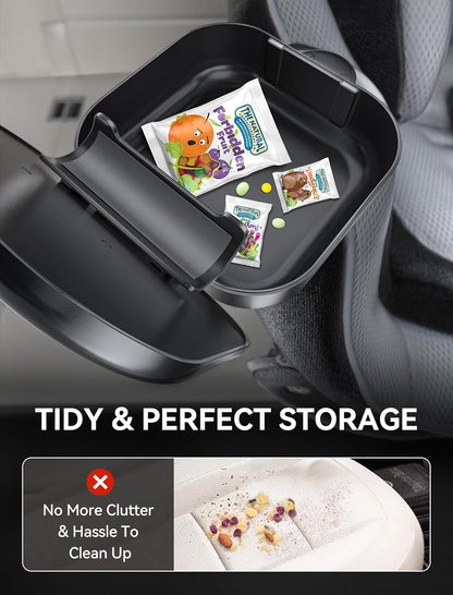 Car Seat Console Kids Integral for Organizer Base Holder Upgraded Storage Small