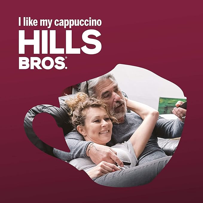 Hills Bros Cappuccino 2 French Vanilla, 1 double Mocha, 12 Ounce (Pack of 3)