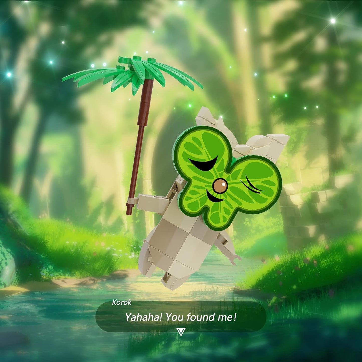 BOTW Korok Building Set, Yahaha! Cute Game Merch Action Figures, Great Toys Gifts for Fans Kids Adults (521 Pieces)