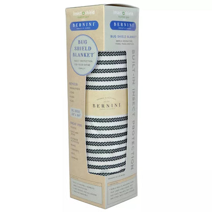 BERNINI Outdoor Bug Shield Blanket: Machine Washable, Striped Polyester, Ideal for Camping & Beach 3 out of 5 stars with 3 reviews 3