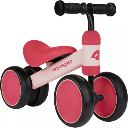 Retrospec Bicycles Cricket Mini 6" Kids' Balance Bike - Blush