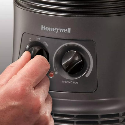 Honeywell 360 Surround Indoor Heater Black 1500W HHF360B for Home or Office