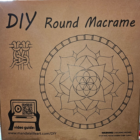 DIY Round Macrame
